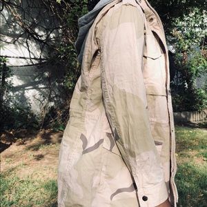Cream Camo Jacket